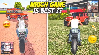 Indian Bike Driving 3d Vs Indian theft Auto Simulator 🔥  1 [upl. by Eudo444]