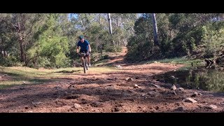 Rail trails day 2 Kingaroy to Yarraman link [upl. by Kassie]