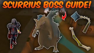 Scurrius The Rat Boss For Noobs  OSRS Guide [upl. by Sallie]