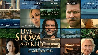 DVE SLOVÁ AKO KĽÚČ v kinách od 31 8 2023  oficiálny slovenský trailer [upl. by Aserej]