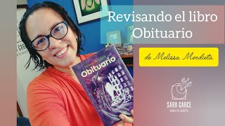 Revisando libros Obituario de Melissa Mendieta [upl. by Cora]