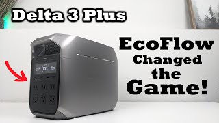 The New EcoFlow Delta 3 Plus Is A HUGE Upgrade [upl. by Marutani157]