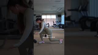 INTENSE LOWER BODY WORKOUT  DAY 1 [upl. by Brandise]