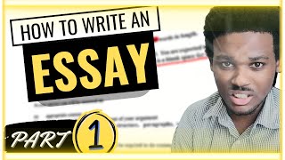 CSEC English A How to Write an Essay PersuasiveArgumentative [upl. by Yentrok]