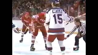 1980 Olympic Hockey USA vs USSR [upl. by Oecam]