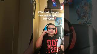 POV that one guy that makes up his own lyrics mario fallguys random funny meme memes shorts [upl. by Landrum518]