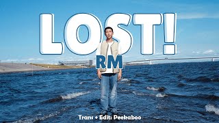 LOST  RM BTS  Lyrics  Vietsub  Right Place Wrong Person  Peekaboo [upl. by Stiles165]