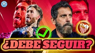 ¿DEBE EL SEVILLA FC ECHAR A QUIQUE SÁNCHEZ FLORES O NO [upl. by Alimaj382]