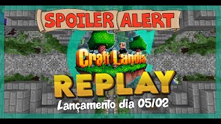 Novo Servidor  CraftLandia REPLAY [upl. by Huckaby780]