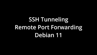 How to SSH Tunnel simple example [upl. by Marden]