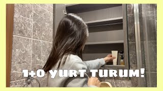 ARTIK TEK BAŞIMA YAŞAYACAĞIM🤩  10 dairemi birlikte yerleştirelim🤍yurt turu odaturu yurt [upl. by Nuhsal]