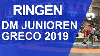 RINGEN DM Junioren 2019  82kg Roman Chernov vs Jonas Schondelmaier [upl. by Kerry]