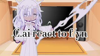 Cai react to fyn WIP videos aren’t mine [upl. by Jany]