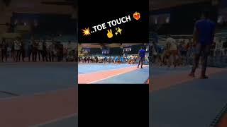 💥 TOE TOUCH ❤‍🔥✌✨ kabaddi kabaddilife sports shorts subscribe [upl. by Eugenides]