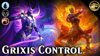 💧💀🔥BEST Control Deck Grixis Control  MTG Arena  Wilds of Eldraine Standard Deck [upl. by Rosy]