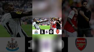 Newcastle vs Arsenal Newcastle 10 Arsenal All goals amp highlights Premier League short sportnews [upl. by Sydel]