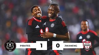 Orlando Pirates Secure Group Stage Spot with Crucial 10 Victory Against Jwaneng Galaxy [upl. by Acnaiv]