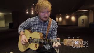 Ed Sheeran Performs “Thinking Out Loud“  Acoustic Guitar Sessions [upl. by Domela]