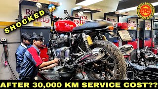 Interceptor 650 Service 30000 KM Ke Baad Ka Jhatka 😰🤬 4K Video [upl. by Eelyac]