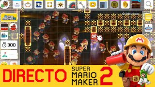 CREANDO UN NUEVO NIVEL DESDE 0   Super Mario Maker 2  ZetaSSJ [upl. by Yzzik]