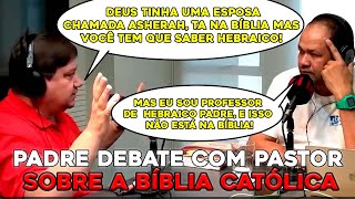 PADRE TENTA DEFENDER LIVROS APÓCRIFOS EM DEBATE E FALA HERESIA [upl. by Lewej]