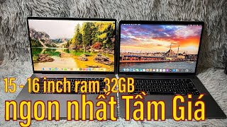 Macbook pro 16 inch 2019 ram 32GB 2018 giá rẻ làm đồ hoạ [upl. by Thurman68]