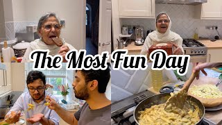 Cooking With Bhabi Surprising Amma amp Hamza Ke In Laws Ki Dawat [upl. by Lockhart]