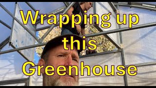 Greenhouse Trim Installation part 8  Final video for Catchsunlight Greenhouse build [upl. by Nyleuqcaj]