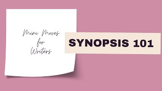 The Easiest Way to Write a Synopsis [upl. by Goldston]