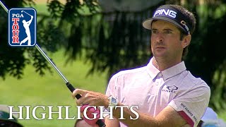 Bubba Watson extended highlights  Round 2  The Greenbrier [upl. by Nodnas]