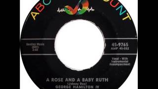 George Hamilton IVA Rose And A Baby Ruth ABCParamount 9765 1956 [upl. by Mazurek]