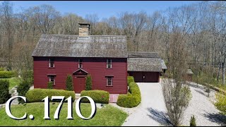 Come Tour This AMAZING New England Home Built In 1710 [upl. by Fruma]