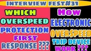 Which Turbine Overspeed Protection Device First Act   How Electronic overspeed device work [upl. by Kara]