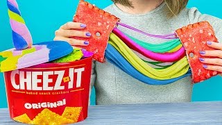 6 DIY Amazing Giant Unicorn Snacks [upl. by Anait]