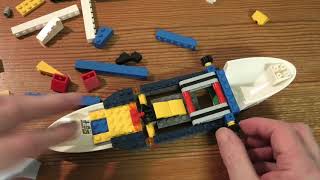 Building Lego City Sky Police Air Base SET 60210 PART 2 4K [upl. by Apostles]