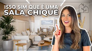 8 DICAS VERDADEIRAS PARA DEIXAR SUA SALA ELEGANTE  Aplique essas dicas para ter uma sala chique [upl. by Natalia]