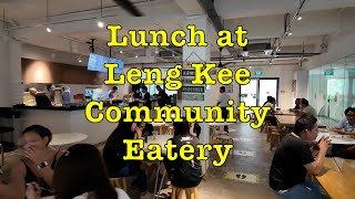 Lunch at Eatery in Leng Kee Community Club singapore lunch asianfood eatery noodles community [upl. by Kred530]