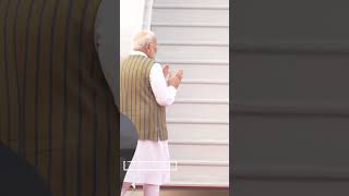 PM Modi emplanes for Kazan Russia to attend the BRICS Summit [upl. by Ahsaetal]