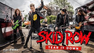 SKID ROW  Tear It Down Official Video [upl. by Llenrad]