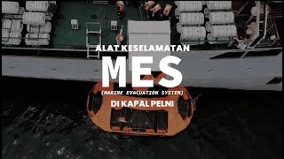 Marine Evacuation System  Alat Keselamatan di Kapal PELNI [upl. by Maitund]