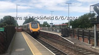 Trains at Micklefield 662024 [upl. by Penni]