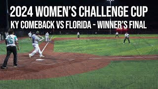 Kentuckys comeback vs Florida  2024 Womens Major Challenge Cup [upl. by Anema369]