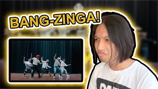 DANCER REACTS to SB19 BAZINGA Dance Rehearsal [upl. by Asiral]