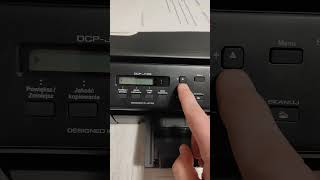 BROTHER DCPJ105 PRINTHEAD CLEANING MAINTENANCE MODE [upl. by Stoddard]