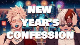 New Years Confession  Bakugo x Listener x Todoroki Audio Roleplay [upl. by Slorac]