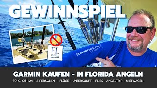 ECHOLOTZENTRUM GEWINNSPIEL  GARMIN KAUFEN  IN FLORIDA ANGELN [upl. by Wardle370]