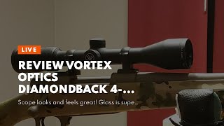 Review Vortex Optics Diamondback 412x40 Second Focal Plane Riflescope  DeadHold BDC Reticle [upl. by Yerbua127]