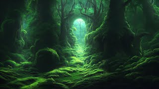 639 Hz  The Healing Green Forest  Attracts Angels and Positive Energy [upl. by Any]