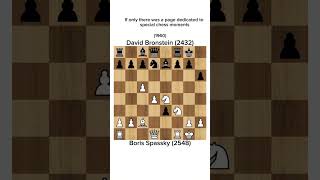 Boris Spassky vs David Bronstein  1960  chess chessgame chessplayer chesstactics mikhailtal [upl. by Saber]