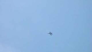 Jones Beach Air Show 2009 Super Hornet Approaches Speed Of Sound [upl. by Nauqe]